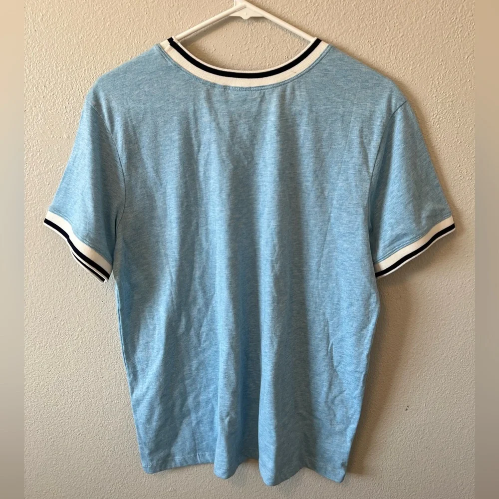 Cinch Western Boyfriend Striped T-Shirt Cowgirl Graphic Tee Crewneck Relaxed - Picture 6 of 6